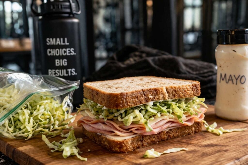 sandwich compressed
